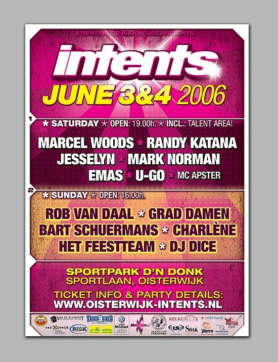 Intents Festival 2006 artwork
