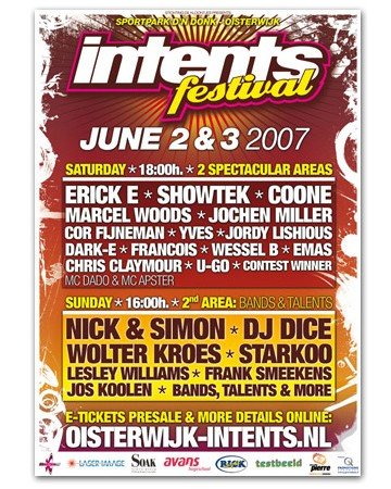 Intents Festival 2007 artwork