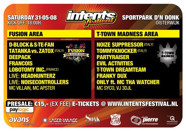 Intents Festival 2008 artwork