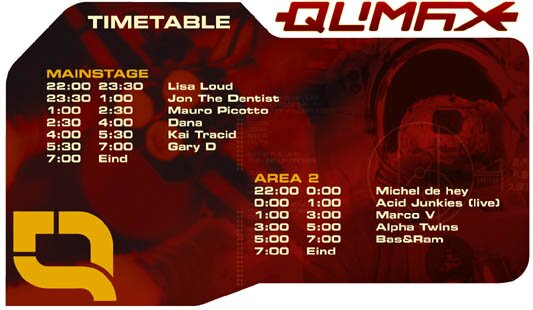 Qlimax June 2001 artwork